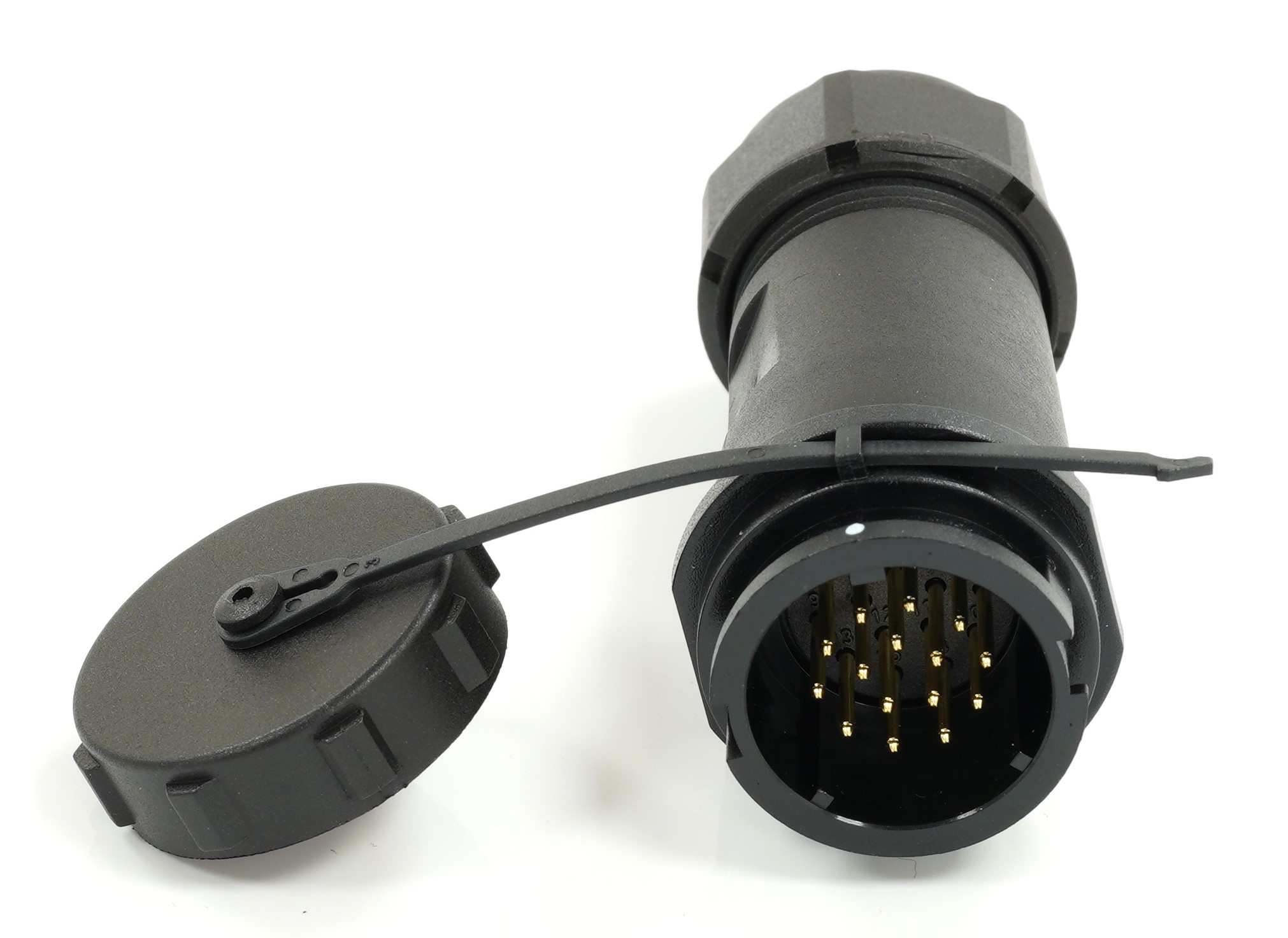 RS PRO Industrial Circular Connector, 15 Contacts, In-Line, SY21 Connector, Socket, Male, IP67, SY2111C Series