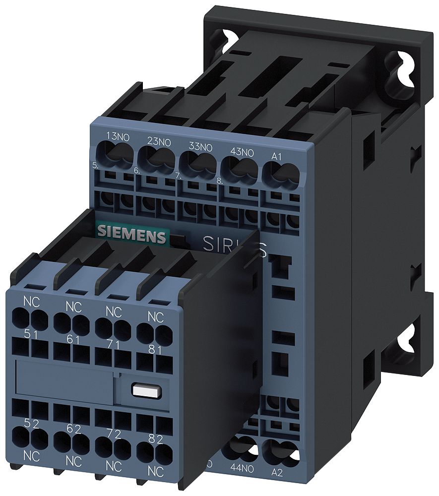 Siemens SIRIUS 3RH2 Contactor Relay, 3 A, 4NC + 4NO