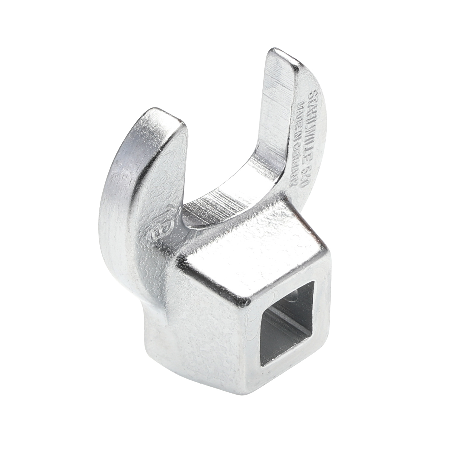 STAHLWILLE 540 Series Crow Foot Crowfoot Wrench, 19 mm, 3/8in Insert, Chrome Plated Finish