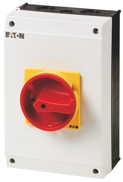 Eaton 3 pole + N Pole Surface Mount Isolator Switch - 63A Maximum Current, 30kW Power Rating, IP65