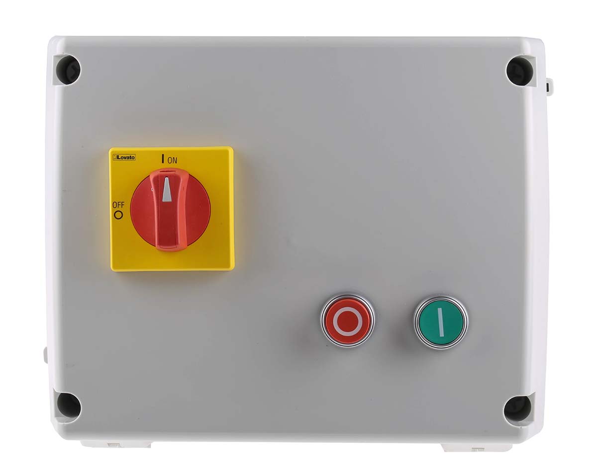 RS PRO Star Delta Starter, Star Delta, 15 kW, 400 V ac, 3 Phase, IP65