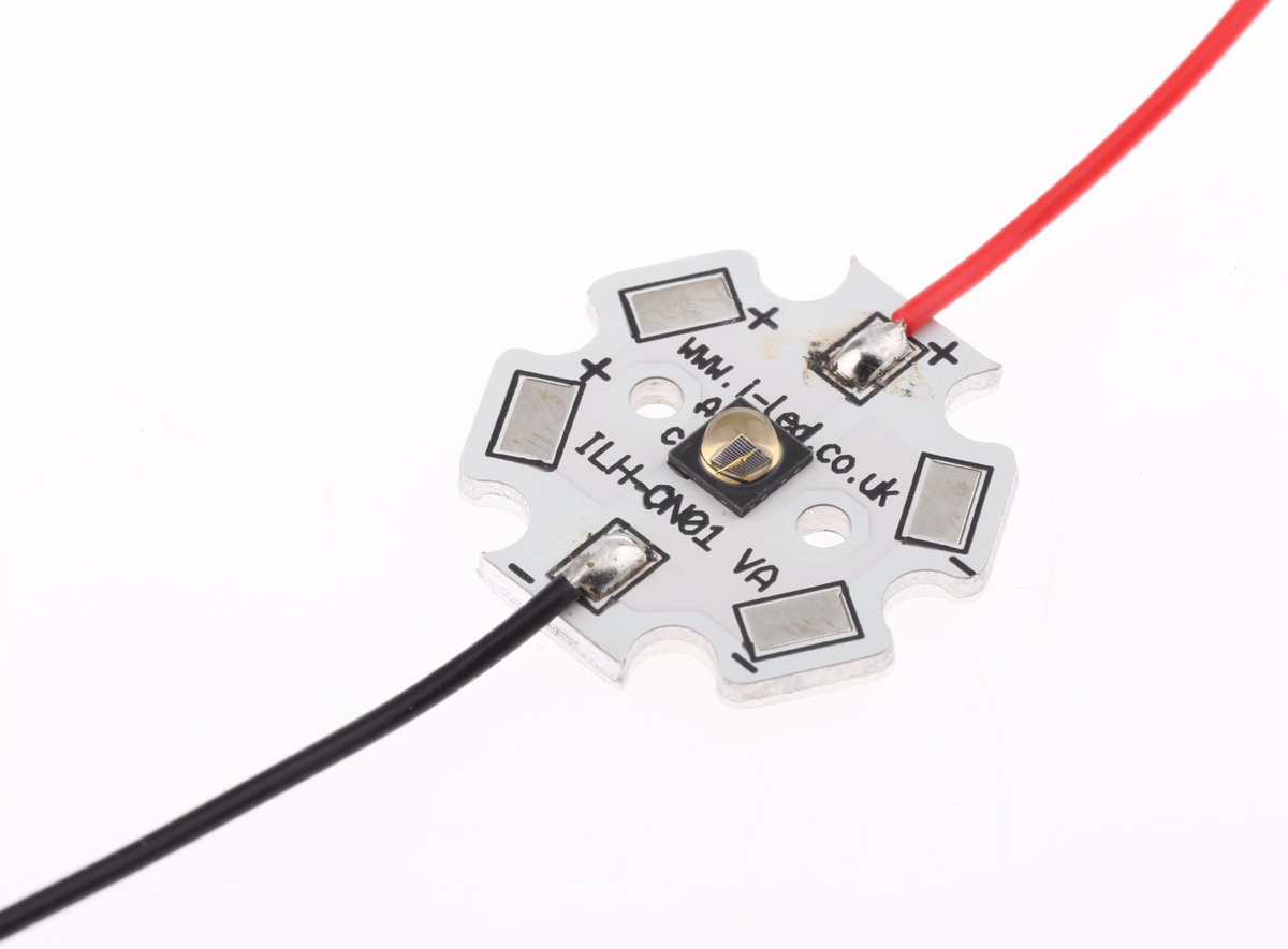 ILH-IO01-94SL-SC201-WIR200. ILS, OSLON Black PowerStar 940nm IR LED Module, PCB SMD package