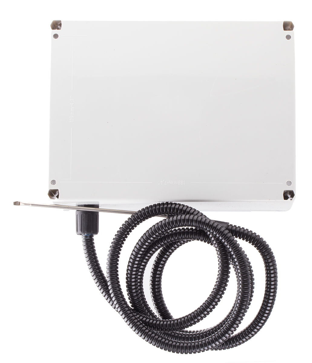 RS PRO Trace Heating Thermostat 75mm x 200mm x 150mm, +35 → +210 °C