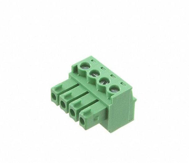RS PRO, 3.81mm Pitch, 4 Way, Pluggable Terminal Block, Plug, Free Hanging (In Line)