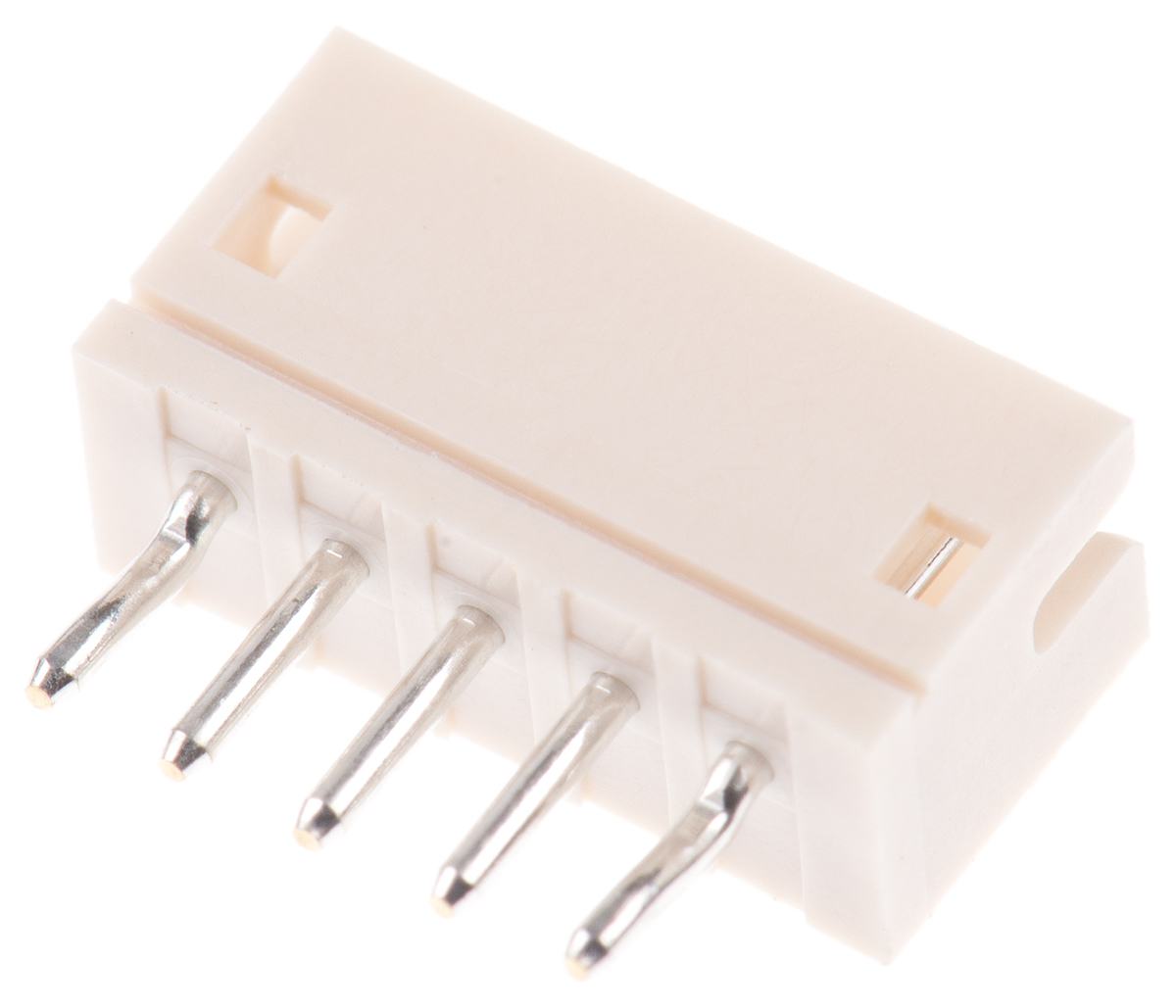 JST ZH Series Top Entry Through Hole PCB Header, 5 Contact(s), 1.5 mm Pitch, 1 Row, Shrouded