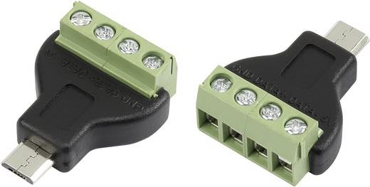 RS PRO, Cable Mount, Plug Type Micro B USB Connector