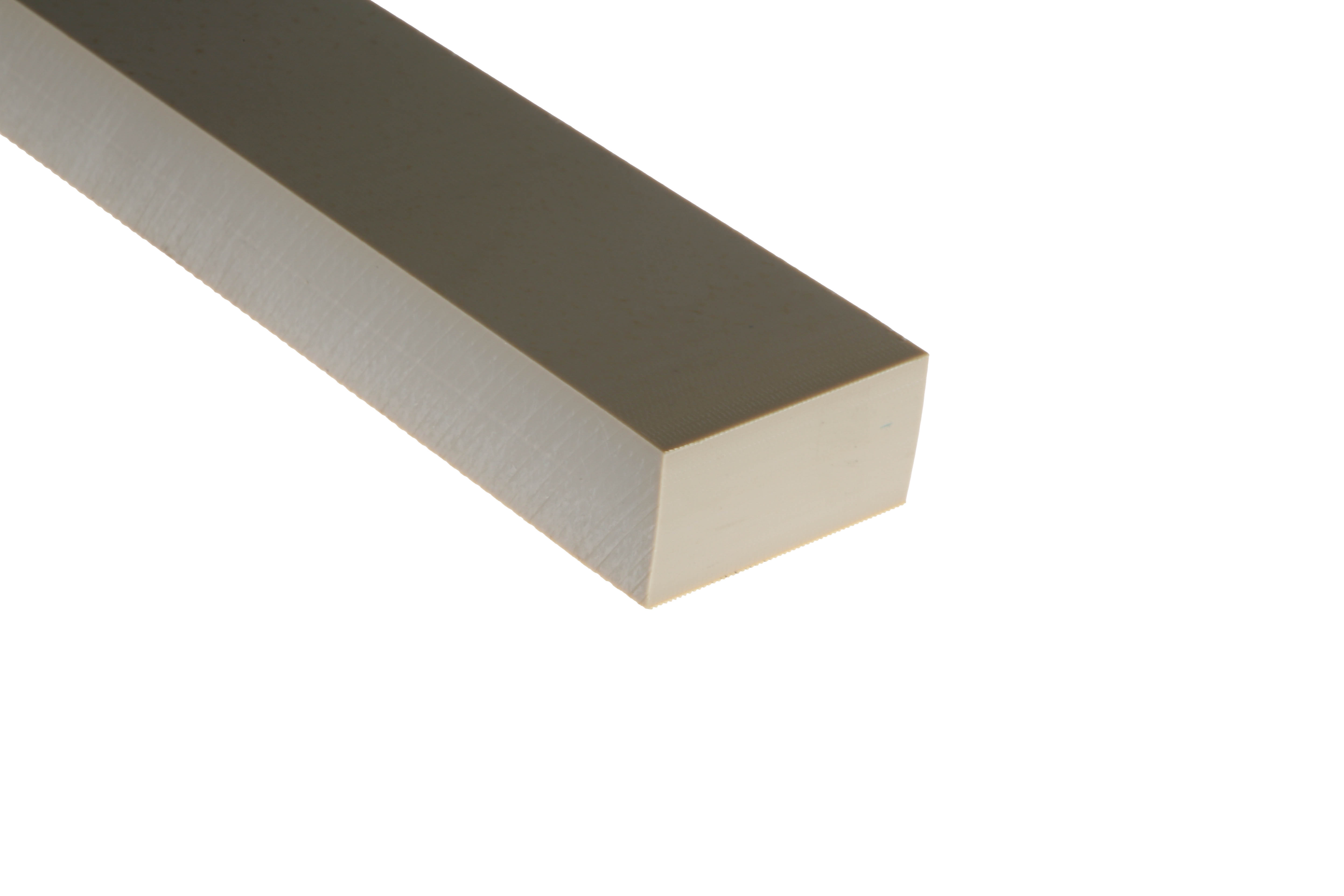 RS PRO Beige Plastic Sheet, 500mm x 50mm x 25mm