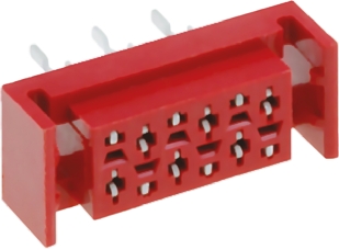 Amphenol Communications Solutions TMM Series Straight Through Hole Mount PCB Socket, 10-Contact, 2-Row, 1.27mm Pitch,