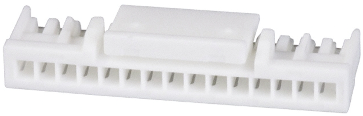 JST, GH Connector Housing, 1.25mm Pitch, 15 Way, 1 Row Right Angle, Straight