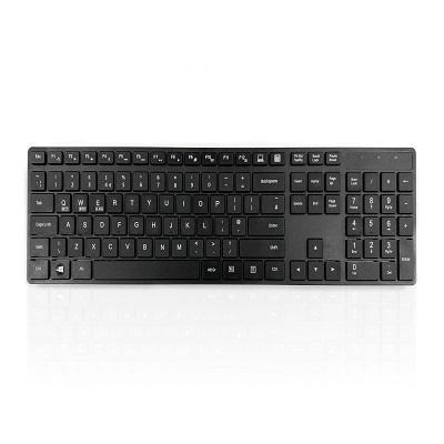 Ceratech 301BLACK Wired USB Slimline Keyboard, QWERTY, Black
