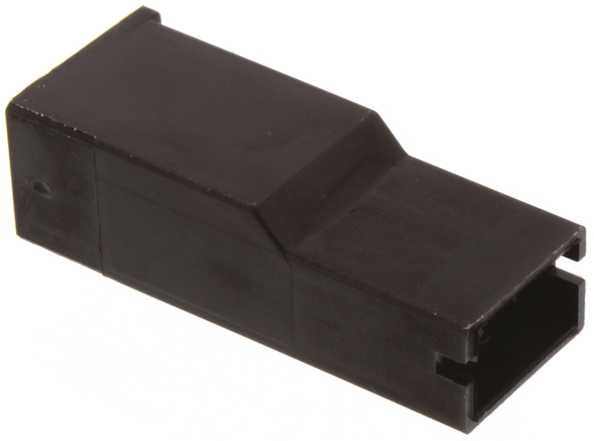 TE Connectivity, Positive Lock .250 1 Way Crimp Terminal Housing
