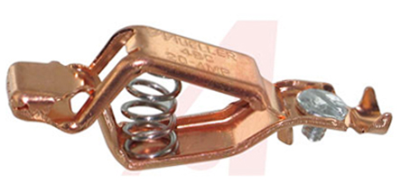 Mueller Electric Crocodile Clip, Copper Contact, 20A