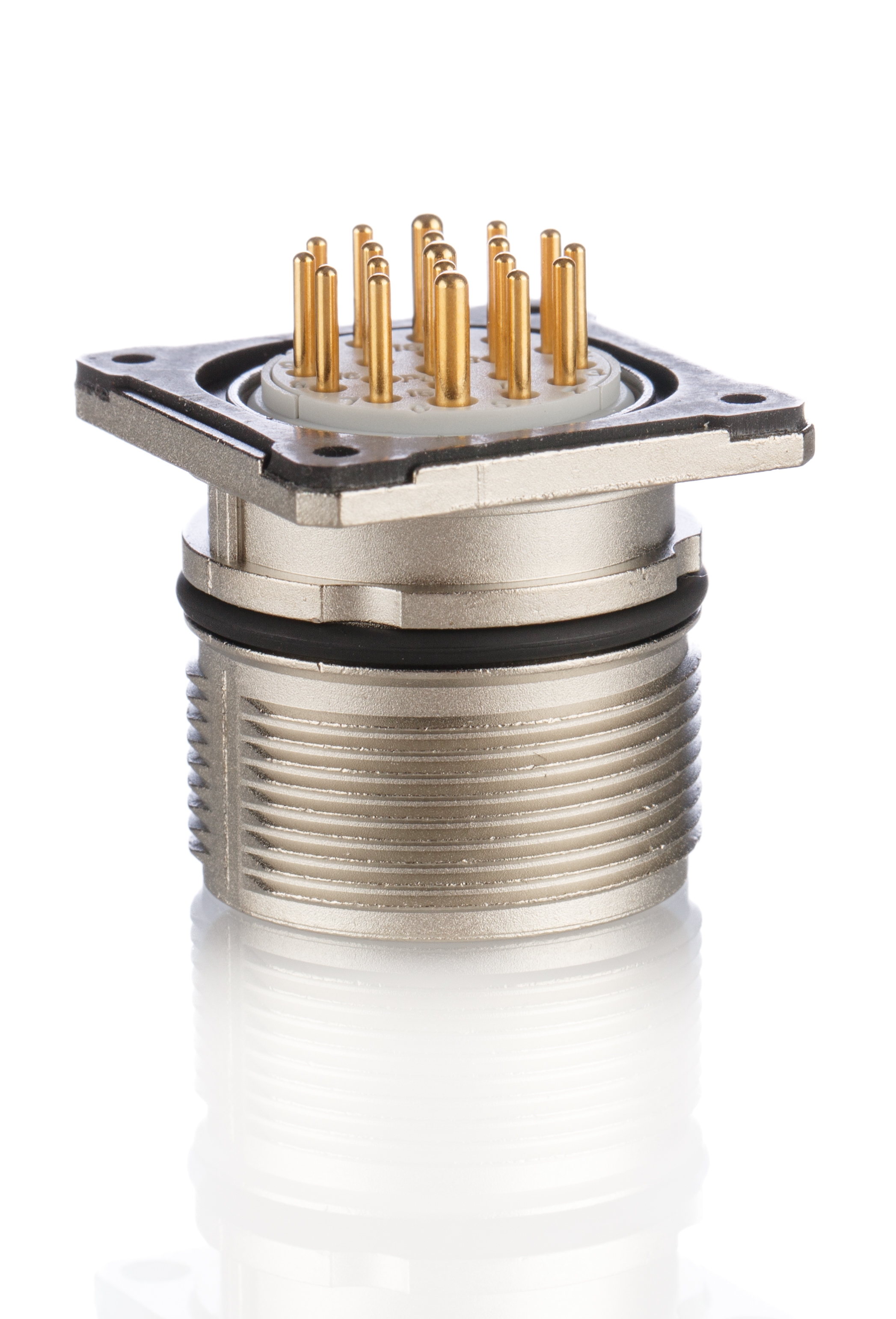 Phoenix Contact Circular Connector, 19 Contacts, Bulkhead Mount, M23 Connector, Plug, Male, IP67, CA Series
