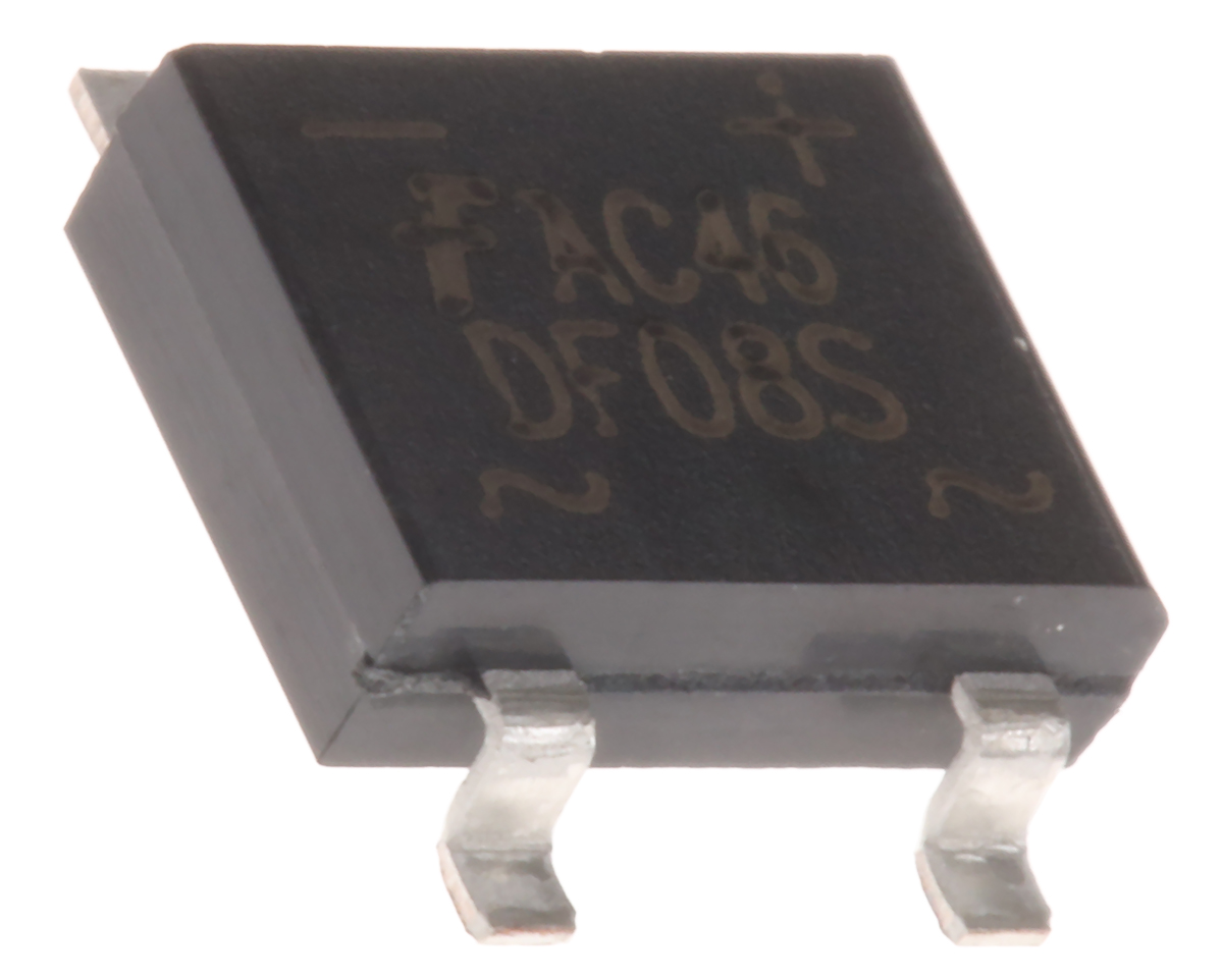 onsemi Bridge Rectifier, 1.5A, 800V, 4-Pin
