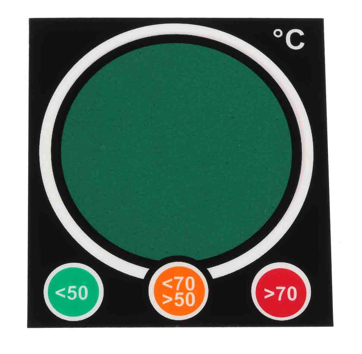 RS PRO Temperature Label Indicator, 50°C to 70°C, 3 Levels