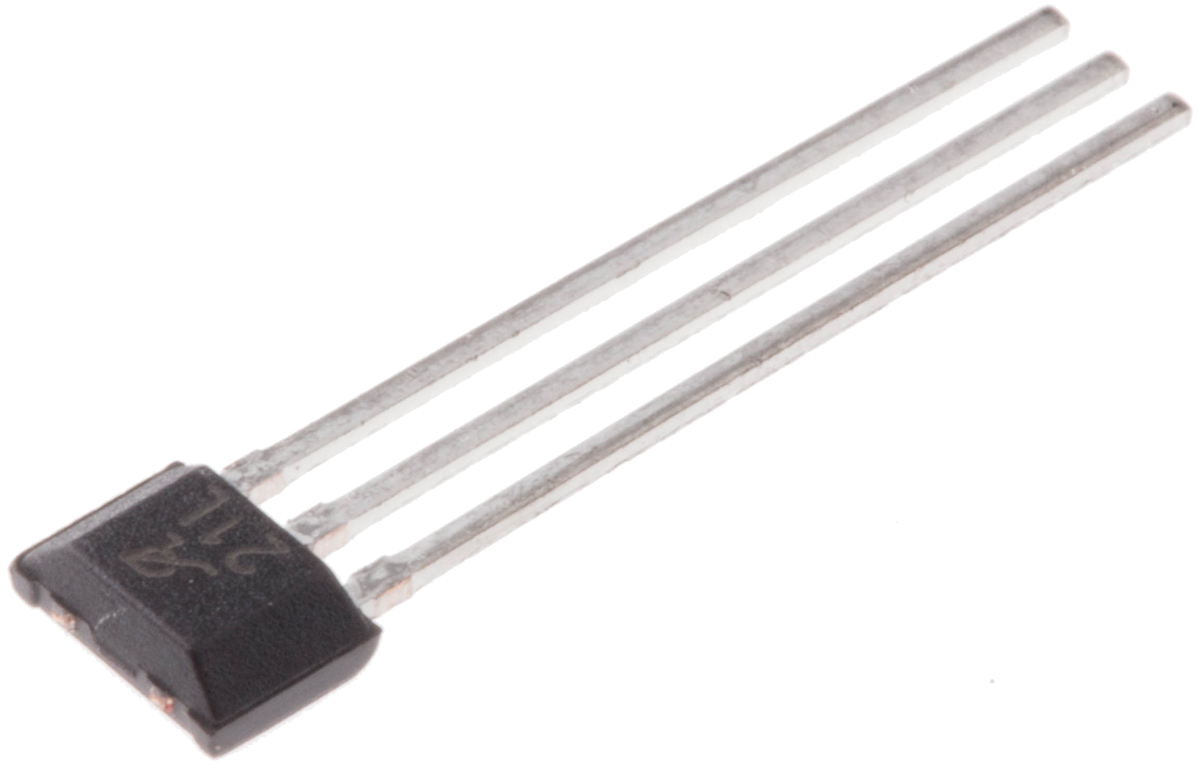 Allegro Microsystems Through Hole Hall Effect Sensor 3 V 24 V, SIP, 3-Pin