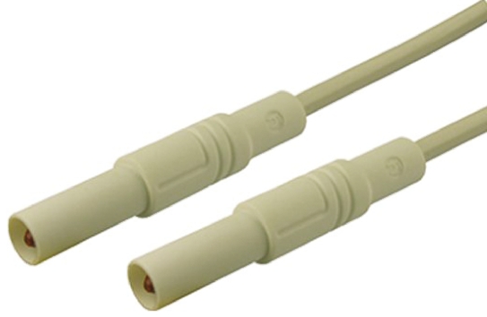 Hirschmann Test & Measurement, 32A, 1000V ac/dc, White, 1m Lead Length