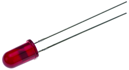 Kingbright2.5 V Red LED 5mm Through Hole, L-7113SURDK