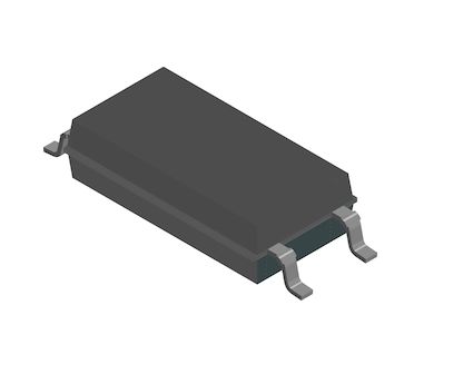 Vishay, VOL617A-2T Phototransistor Output Optocoupler, Surface Mount, 4-Pin LSOP