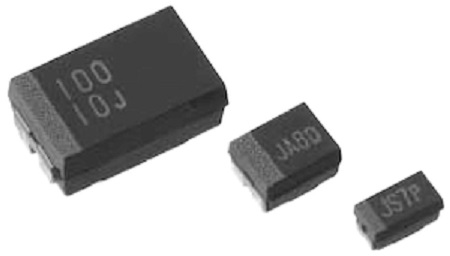Vishay 68μF Tantalum Capacitor 16V dc, TMCM Series