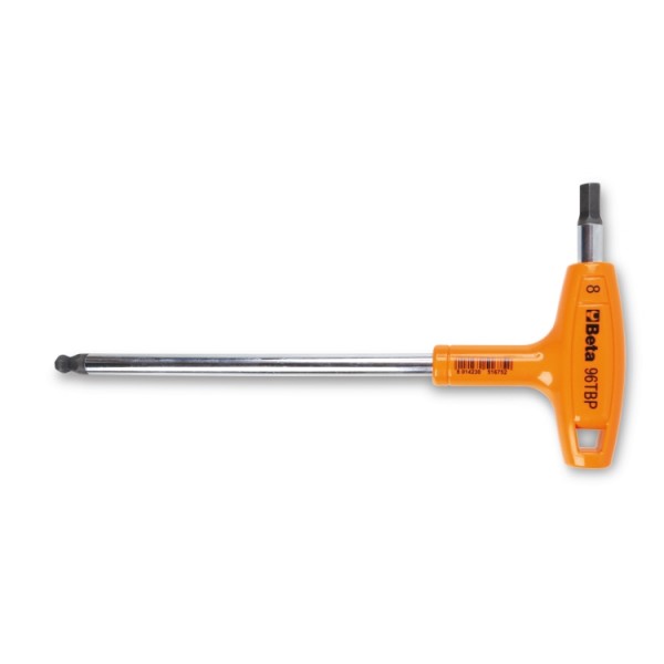 BETA T Shape Metric Hex Key, 4mm
