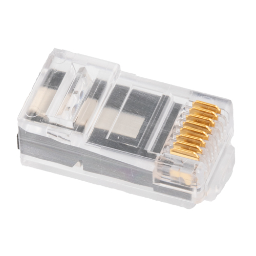 L-Com TSP Series Plug RJ Connector, Plug-In, Cat6 Straight 1 Port 1 -Way