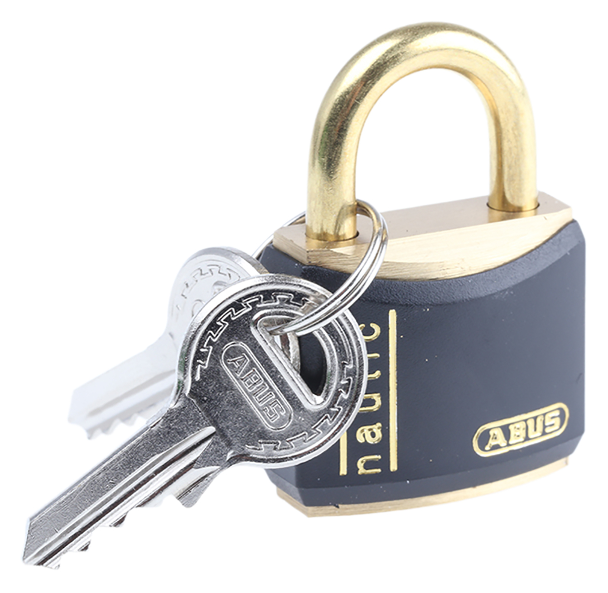 ABUS Key Weatherproof Brass Safety Padlock, 5mm Shackle, 32mm Body