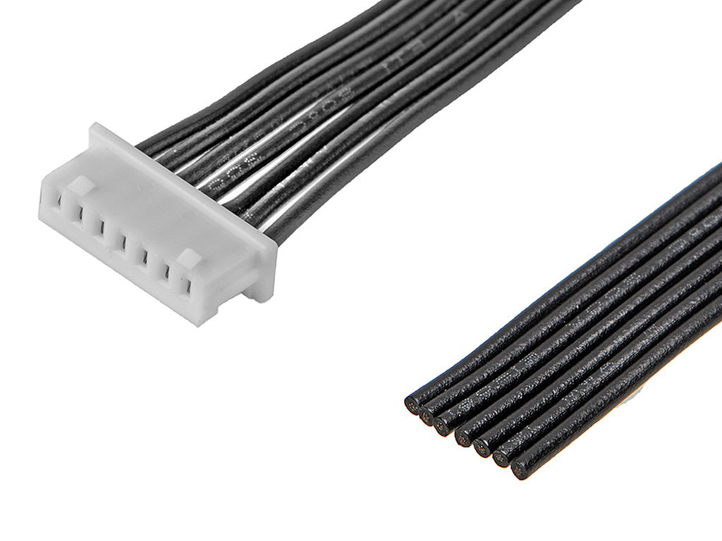 Molex 7 Way Female PicoBlade Unterminated Wire to Board Cable, 225mm