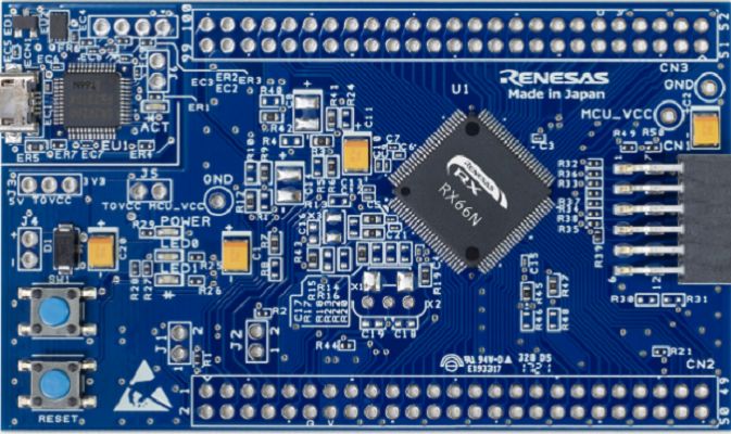 Renesas Electronics RX660 Target Board MCU Development Board RTK5RX6600C00000BJ