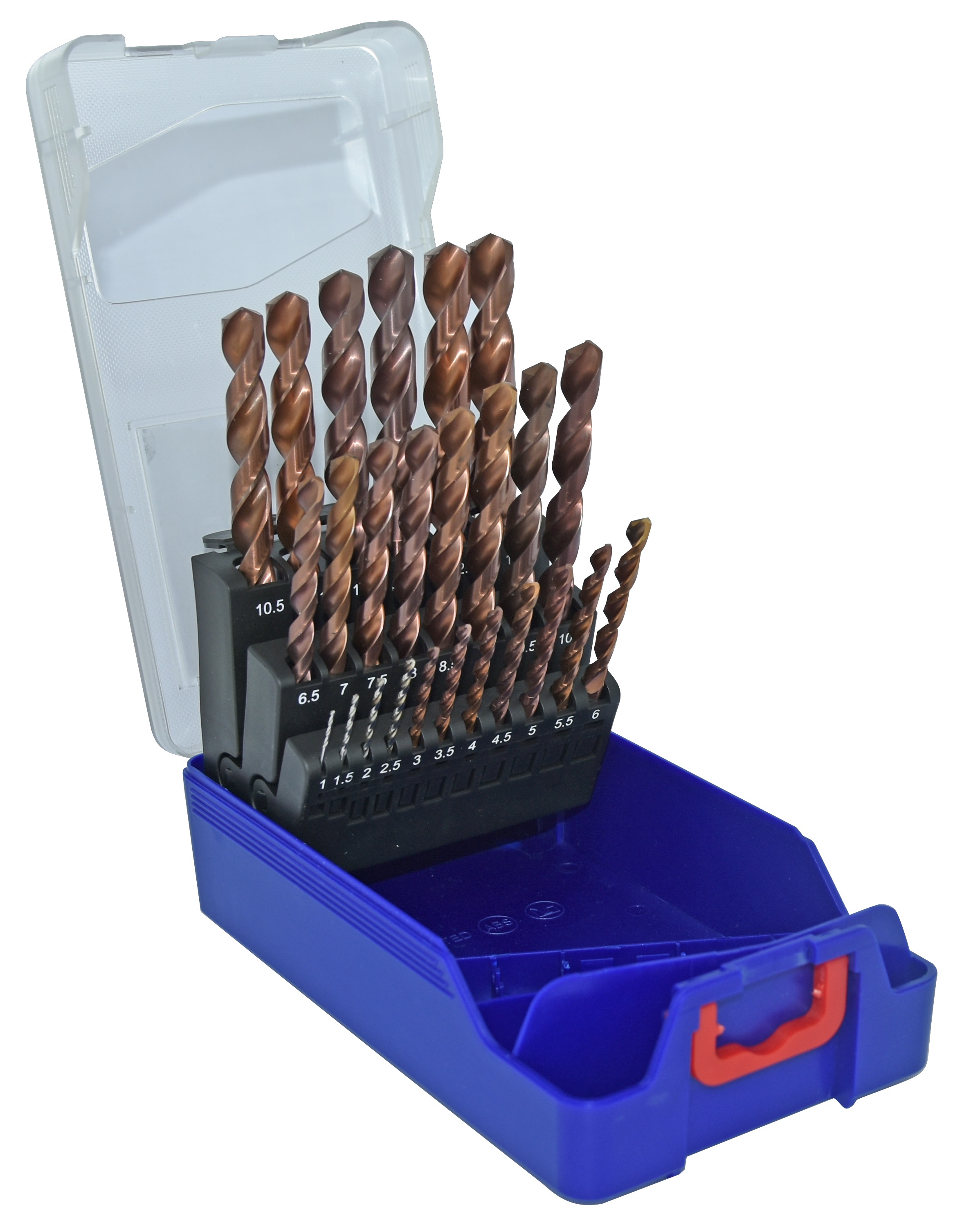 Tivoly 25-Piece, 13mm Max, 1mm Min, HSS Bits