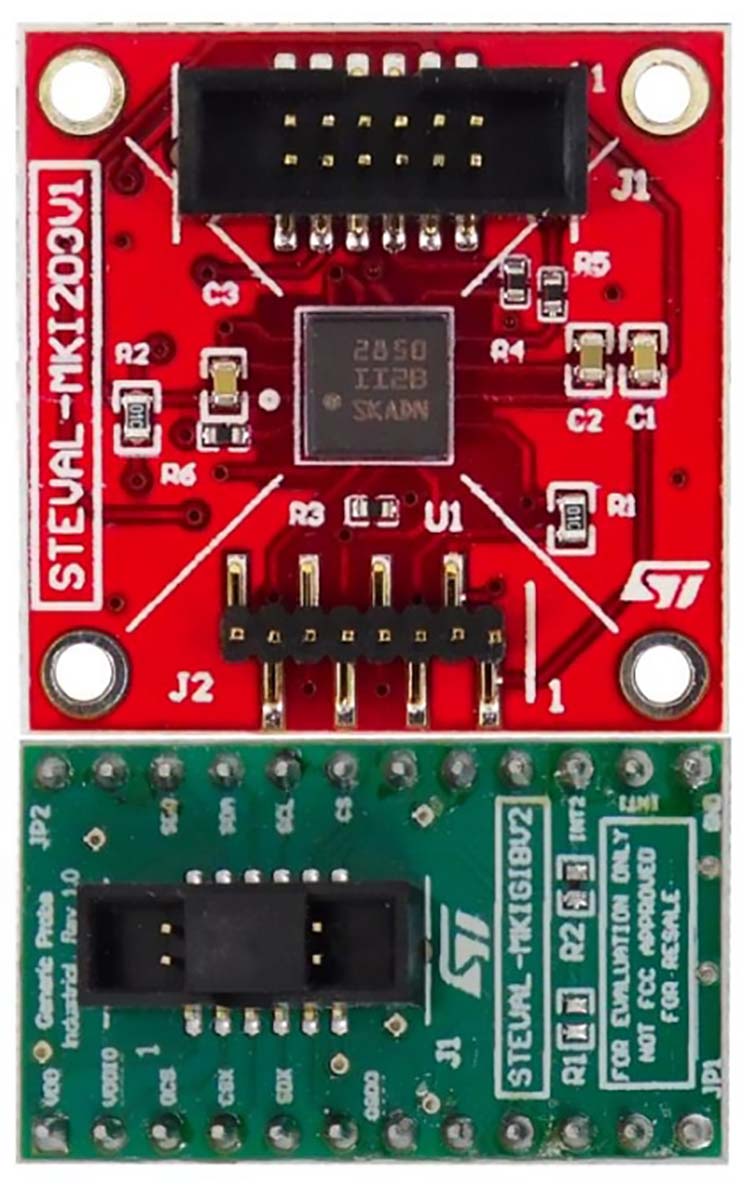 STMicroelectronics MEMS Inclinometer Kit Evaluation Kit for IIS2ICLX Vibration Analysis