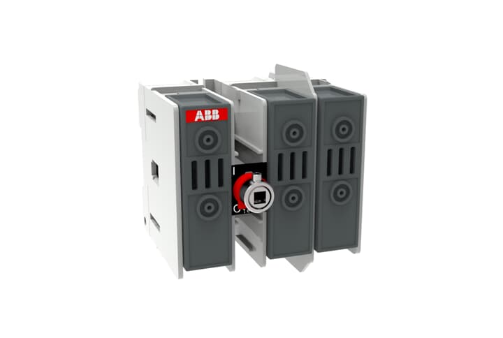 ABB OS Pole Base Mounting Fused Switch Disconnector - 30A Maximum Current, 22kW Power Rating