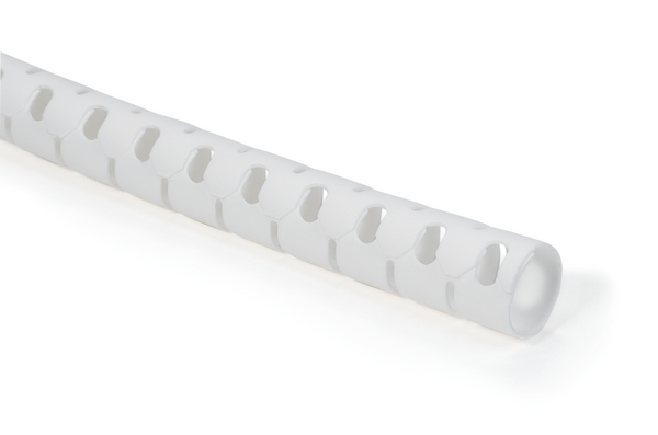 HellermannTyton Spiral Wrap, I.D 25mm, 27mm Polypropylene Helawrap Series