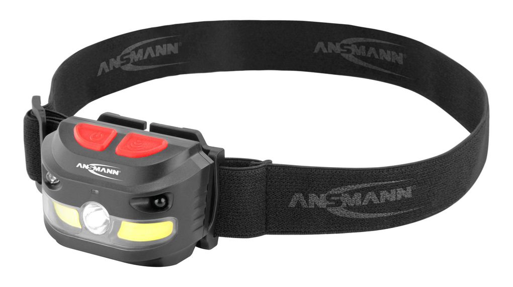 Ansmann LED HD250RS Head Torch 250 lm, 51 m Range
