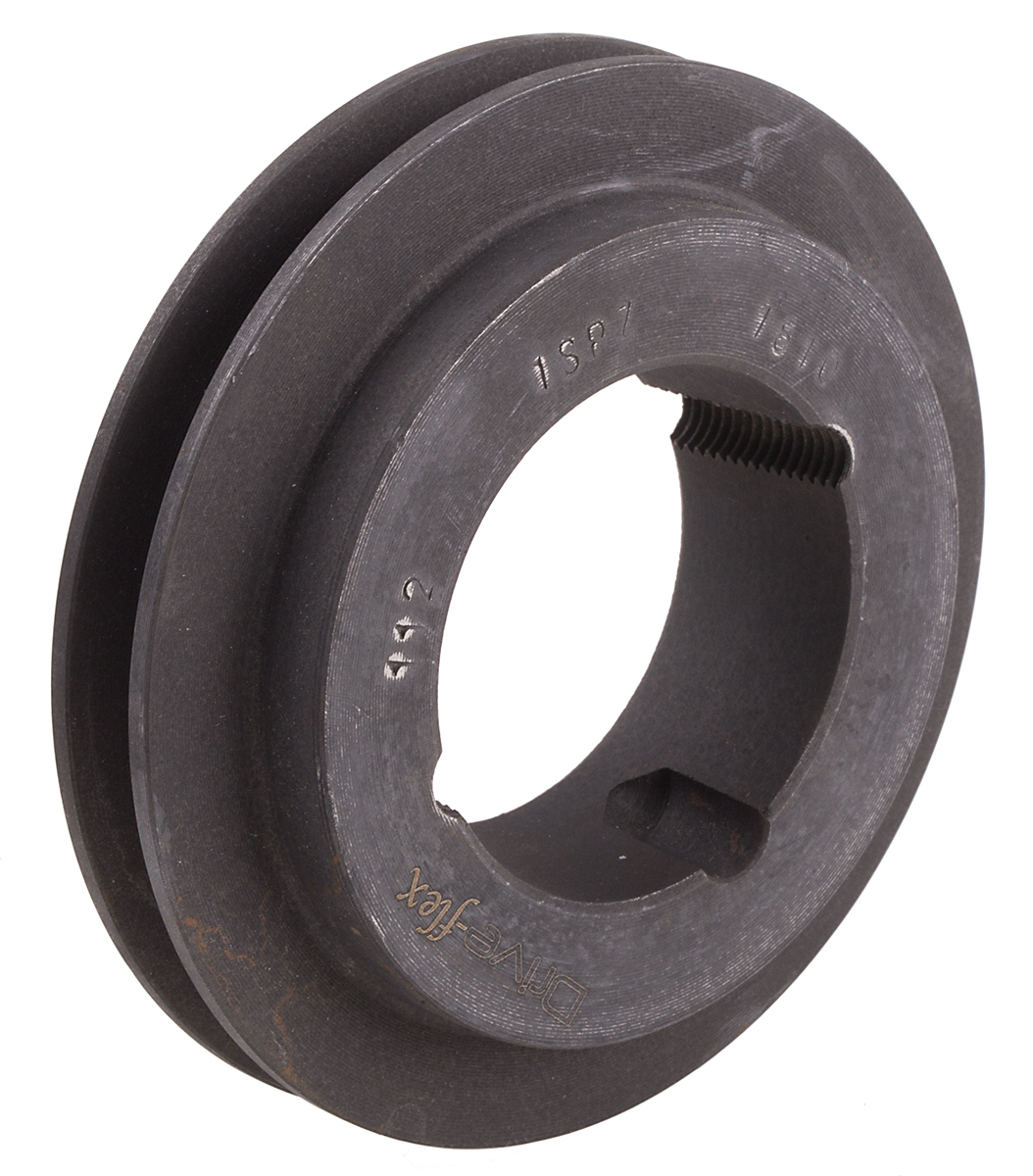 RS PRO Pulley, Cast Iron, Steel