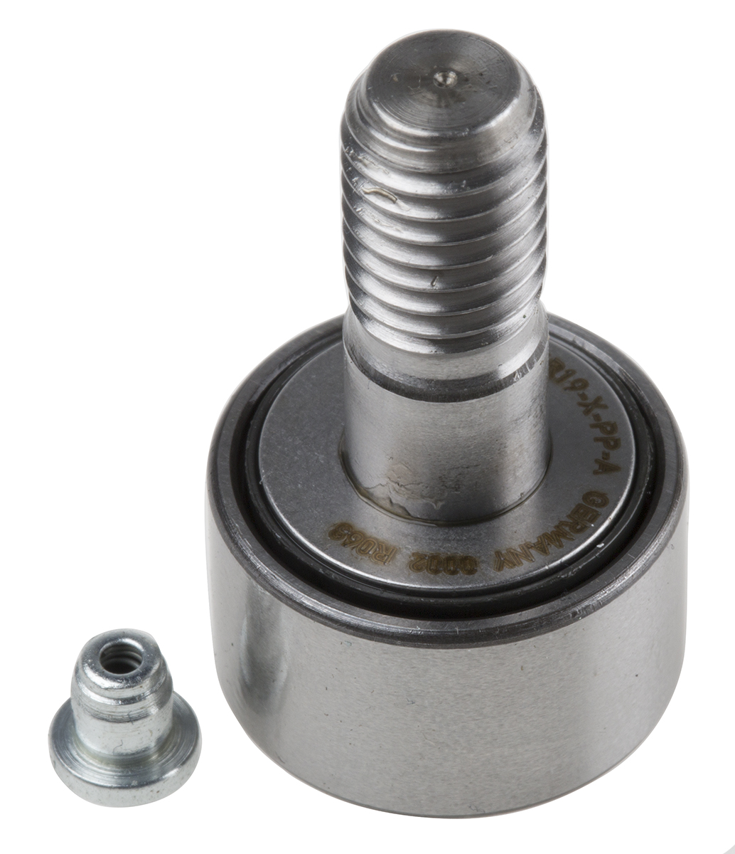 Stud Track Roller KR19-X-PP-A, 8mm ID, 19mm OD