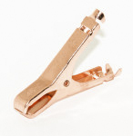 Mueller Electric Crocodile Clip, Burnish Copper Contact, 50A