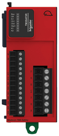 Schneider Electric TM3SAF Series PLC Expansion Module for Use with Modicon M221, Modicon M241, Modicon M251, Relay