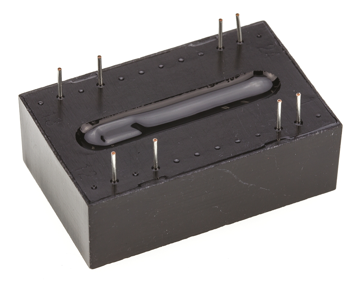 Recom REC3 DC-DC Converter, ±12V dc/ ±125mA Output, 18 → 36 V dc Input, 3W, Through Hole, +85°C Max Temp -40°C