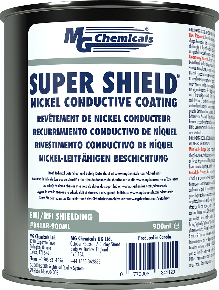 MG Chemicals Grey Nickel Conductive Paint for Aerospace, Antennas, Audio Equipment, Cable Boxes, Cellphones,