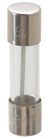 Eaton 30A F Glass Cartridge Fuse, 6.3 x 25mm