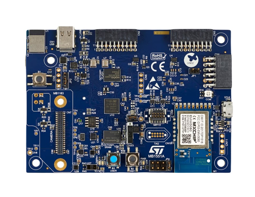 STMicroelectronics Discovery Kit For IoT Node With STM32U5 Series Microcontroller Discovery Kit B-U585I-IOT02A