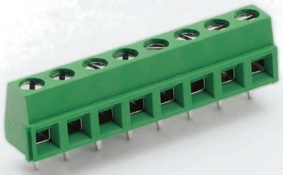 TE Connectivity Buchanan Series PCB Terminal Block, 12-Contact, 5mm Pitch, Through Hole Mount, 1-Row, Screw Termination