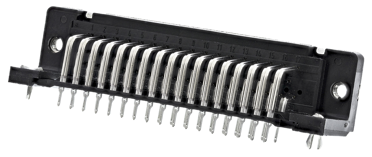 HARTING D-Sub Standard 50 Way Right Angle Through Hole D-sub Connector Socket, 2.76mm Pitch, with 4-40 UNC Threaded