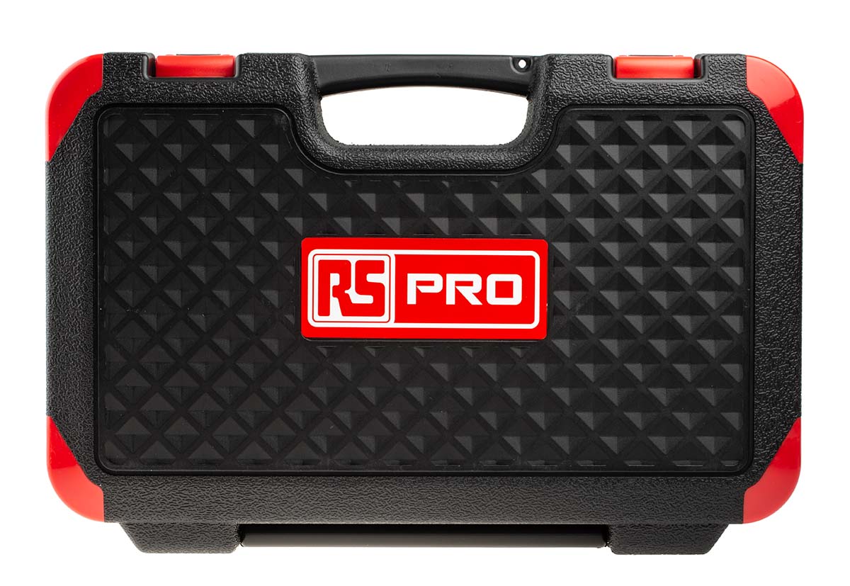 RS PRO 66-Piece Metric 1/2 in; 1/4 in Standard Socket/Bit Set with Ratchet