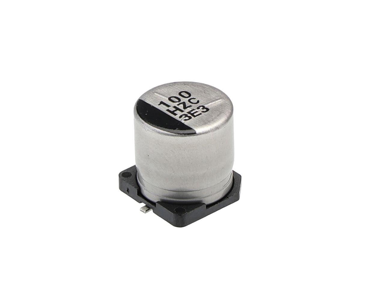 Panasonic 100μF Surface Mount Polymer Capacitor, 50V dc