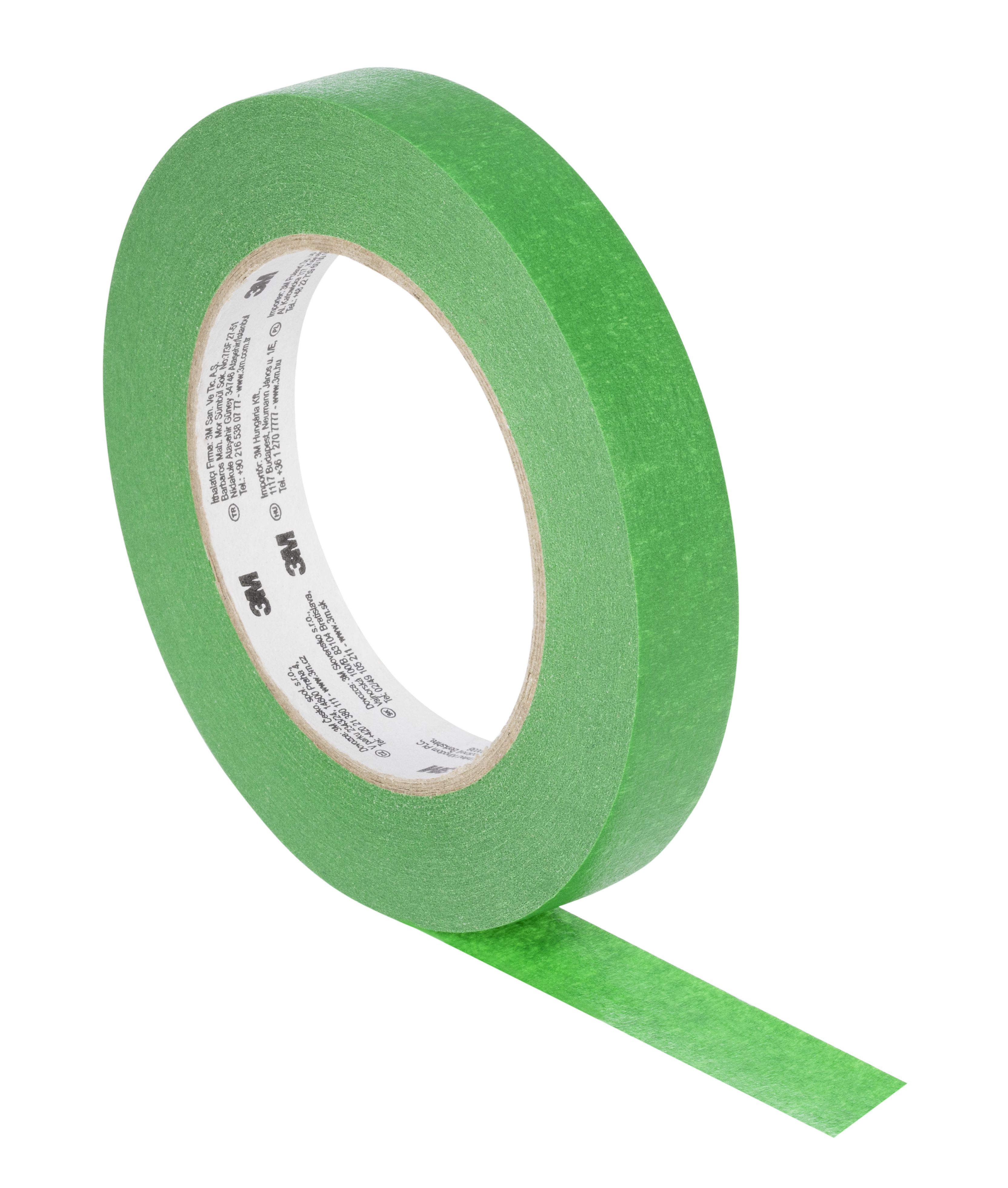 3M 2814 Green Masking Tape 18mm x 50m