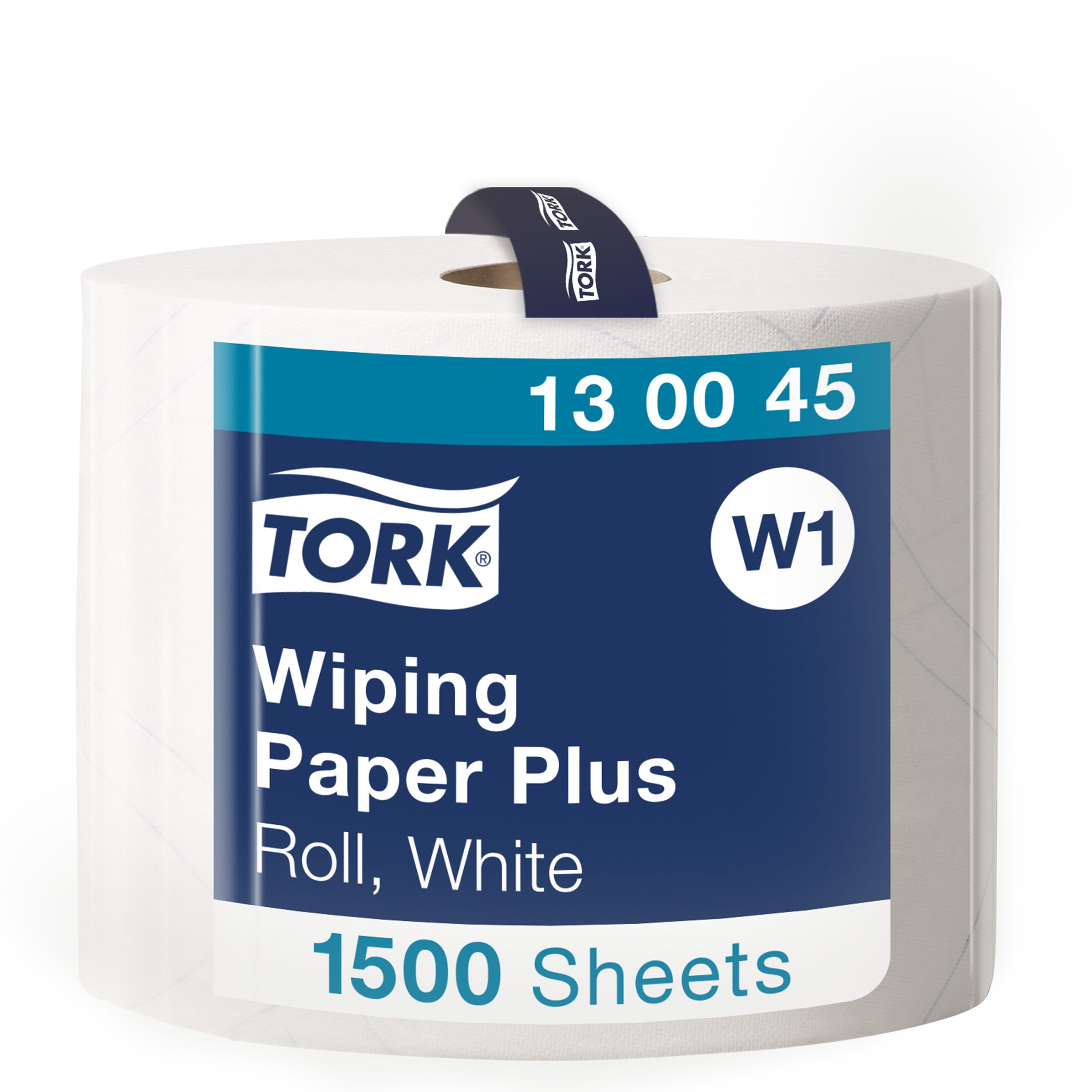 Tork Wiping Paper Plus Rolled White Paper Towel, 510 m x 235mm, 2-Ply, 1500 Sheets