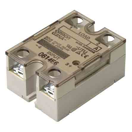 Omron G3NA Series Solid State Relay, 50 A Load, Chassis Mount, 480 V ac Load