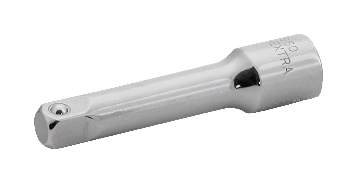 Bahco 6960-3 1/4 in Square Square Drive Extension Bar, 75 mm Overall